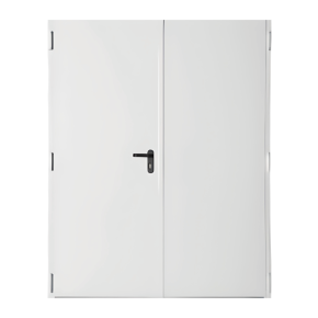 photo porte blanche coupe-feu neo 2 vantaux